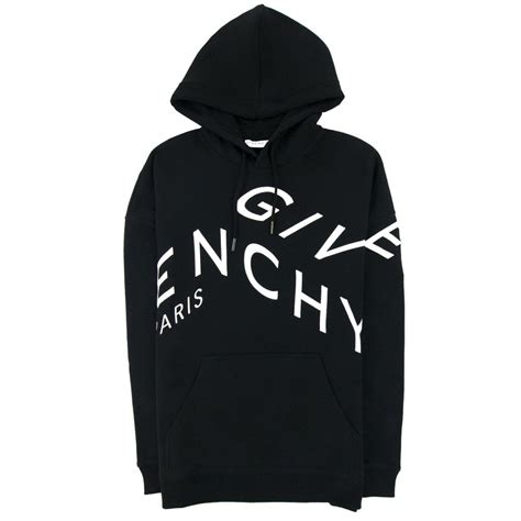 givenchy pullover damen schwarz|Givenchy refracted hoodie.